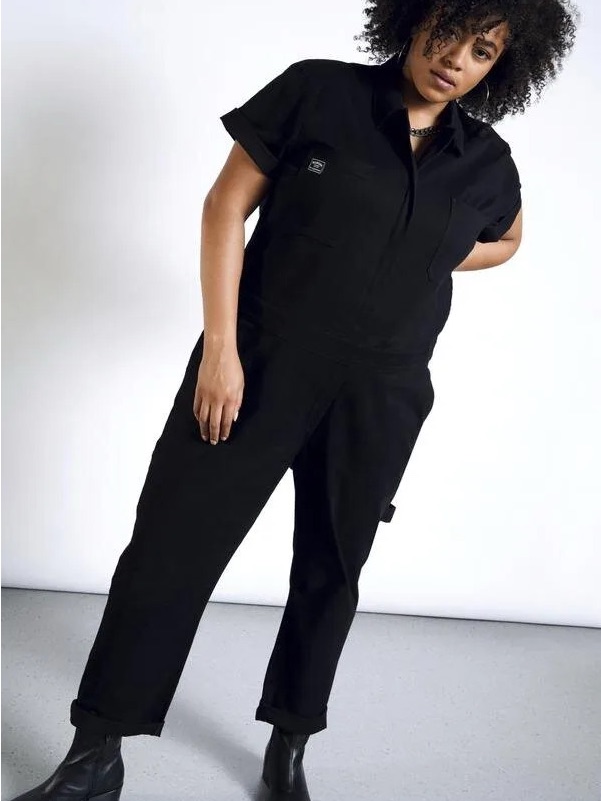 Wildfang Essential Short-Sleeve Coveralls